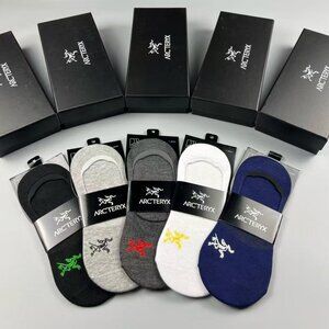 Arc Teryx Classic Embroidered Logo Unisex Invisible Socks